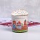 Paper form for the cake of "Kremlin" 90 x 90 mm
