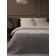 Texrepublic blanket, size 200x220 cm, gray color