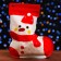 Gift Package "Snowman", with zip-lock fastener 18 x 22 cm