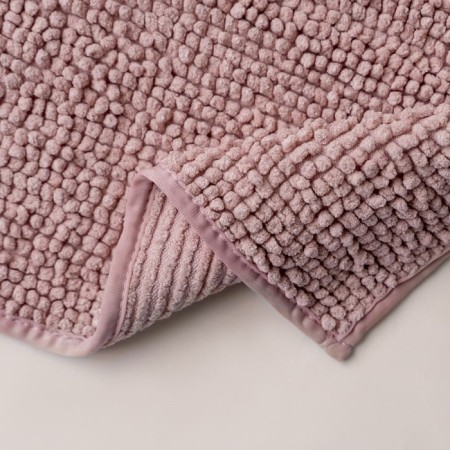 A set of bathtub rugs "Pamp", size 50x60 cm, 60x100 cm, pink color-3