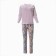 The kit is women's home (longshille/pants), pink color, size 54