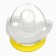 Set: nipple - dummy with the holder "flowers", orthodontic, +6 months, yellow color