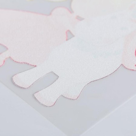 Thermonacleka for decorating textiles Children's "Friends", 14 x 14 cm-2