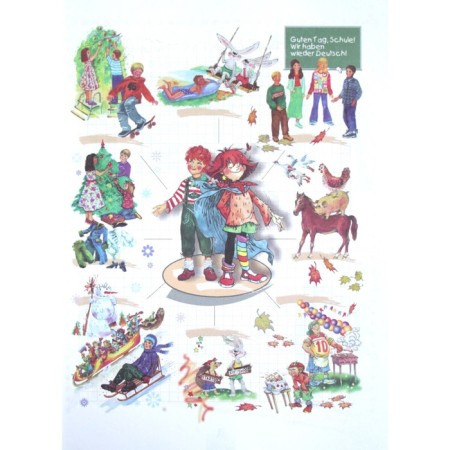 Textbook. GEF. German language, online support, 2019 Grade 4, part 1. Bim I. L.-1