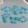 Cathers for polymer clay "Sea Animals" set 6 pcs