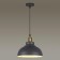 MIRT 1x60W E27 Susception, Black, Bronze 30x30 cm