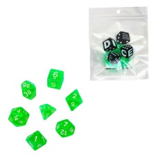A set of cubes for D&D (Dungeons and Dragons, DND) 