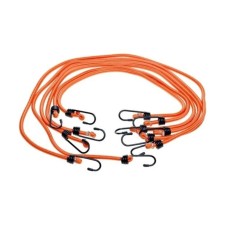 Gum for mounting baggage AIRLINE, 60 cm, 80 cm, 100 cm, metal hooks, set 6 pcs