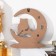 Decorative tree hooks "Filin and month" mix 17.5x0.8x19.5 cm