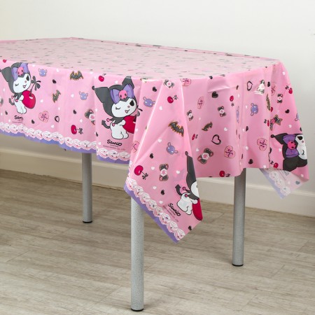 Kuromi tablecloth "Favorite Cherry", 120x180 cm