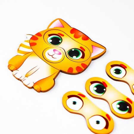 Didactic games and materials "Study emotions with a kitten"-3