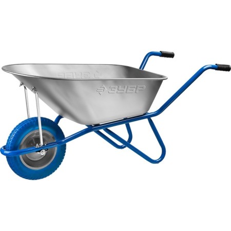 Garden-building car, single-wheel: cargo/p 180 kg, volume of 90 liters