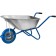 Garden-building car, single-wheel: cargo/p 180 kg, volume of 90 liters