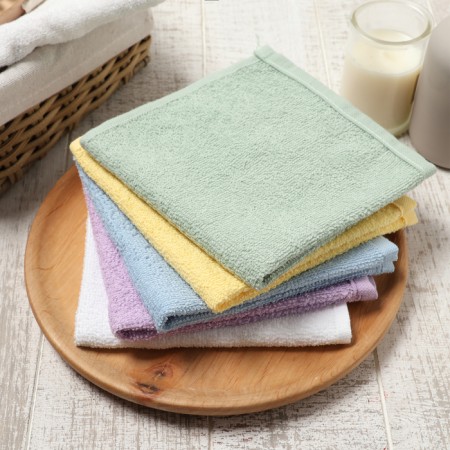 Set of terry napkins "Sunset" 30x30 cm -5pcs, 100% HL, 340g/m2-1