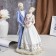 Souvenir Ceramics "Bridegroom and Bride" 36x21x16 cm