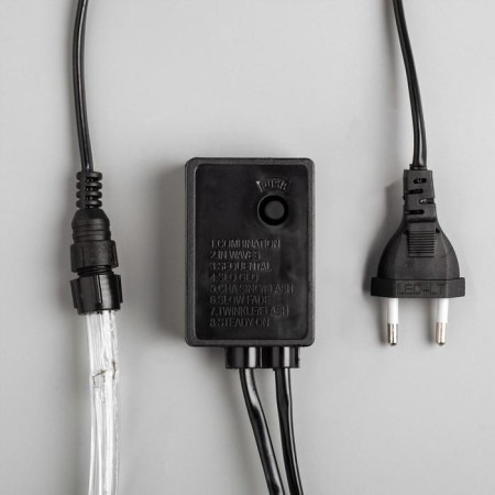 Luazon Lighting 10 mm light cord, IP65, 10 m, 24 LED/m, 220 V, 8 modes, glow warm white-4