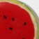 Plate Glass Dunch Dailers "Sweet watermelon", D = 20 cm