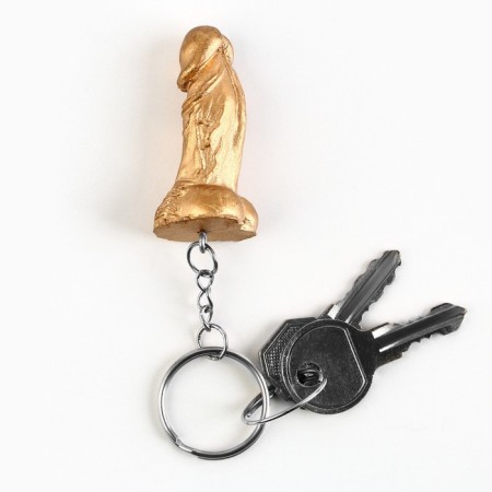 Keychain, gold, 18+, 4.7 x 2.1 cm-4