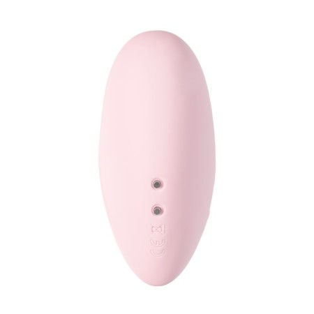 Vacuum-wave contactless stimulator of the Satiffyer Cutie Heart, silicone, pink color-11