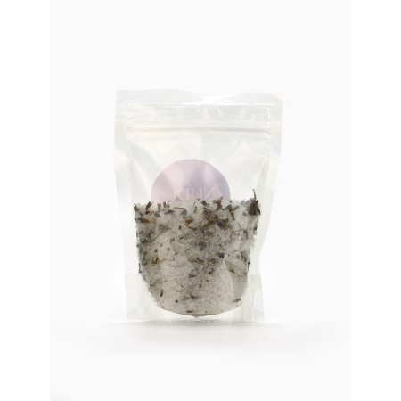 Gift set Ural Lab: shower gel 250 ml, lilac aroma and bath salt with lavender petals 150 g-12