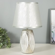 Sheldon table lamp E14 40W silver 20x20x33 cm Risalux