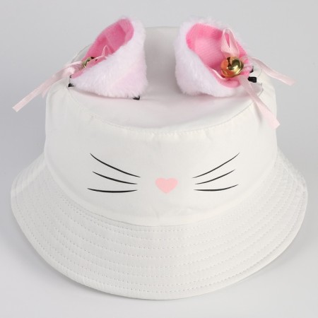 Panama Panam for a girl "Cat", + ears-pins, river 54-4