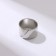 Ring "section" trend, color silver, dimensionless
