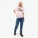 Women's T-shirt KAFTAN MUSE, pink color, size 48-50