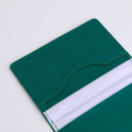Cover for a passport with additional kardan inside “Dream!”, Artificial leather-4