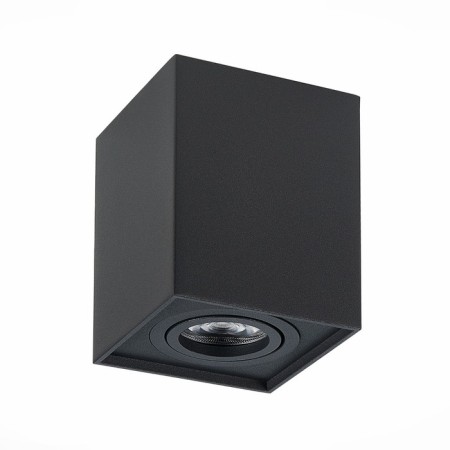 Ceiling lamp ST LUCE. ST109.407.01. 1x50 W, GU10, 10x10x12.3 cm, black color-5