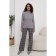 Female trousers, size 54, gray color 60654