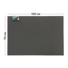 Rug EVA Universal Grand Caratt, honeycomb 100 x 70 cm, gray