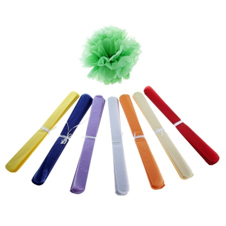 Paper Suspension "Festive ball", d = 40 cm, color mix