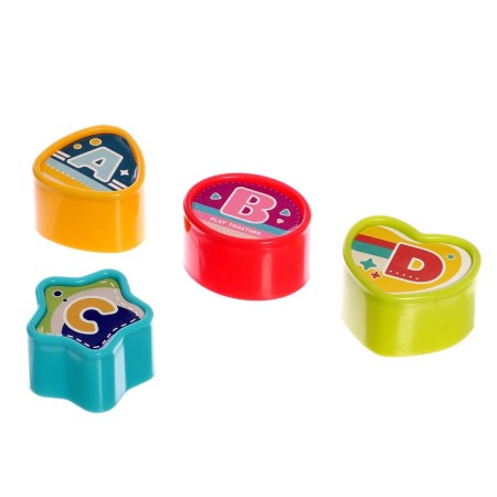 Developing toy 6 in 1 "Logic Cube", sound effects, color mix-9