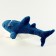 Soft toy "Shark", 35 cm, blue color