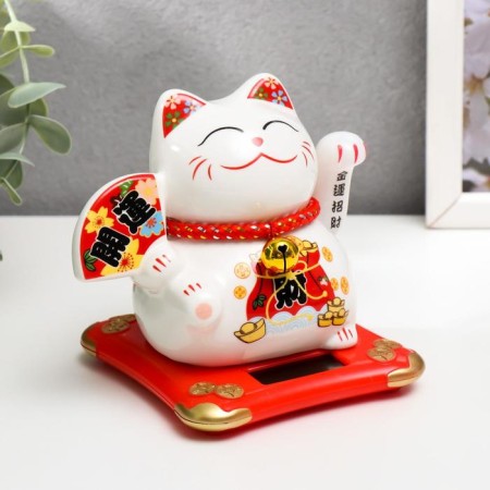 Pendulum Ceramics "Mani-Neko with a sweat" MIX 11x10x9.5 cm-4