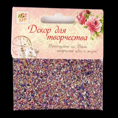 Decor for the creativity of the foil "Metallic" mix 16 g-1