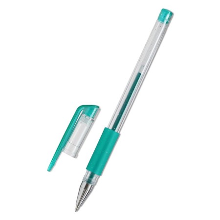 A set of gel pens 12 pieces, with a rubber holder-3