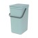 Garbage bucket Brabantia Sort & Go, built -in, mint color, 16 liters