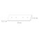 Direct Connector for the Arte Lamp Linea-CCCESSORES A480506, 2.2x8x0.2 cm, black