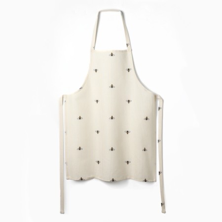 Apron Dilyana "Bees" 60x70cm, Rogozhka 164 g/m2, 100% HL