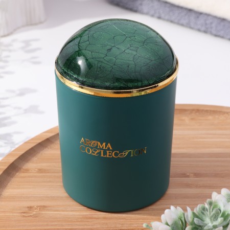 Aromatic candle in a glass "Aroma Collection", 260 g, white tea, in a tube-2