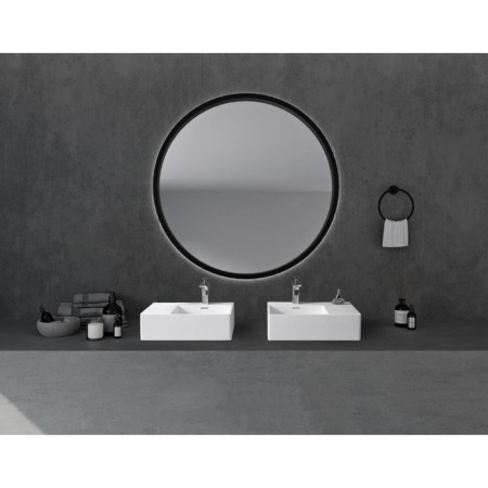 ABBER STEIN AS2644 R sink, suspended, 560x385x160 mm, right, white-2