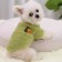 Avocado sweater, velor, size XL (DS 40, Osh 33, OG 50 cm), green