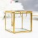 Casket for rings "Cube", 6x6x6 cm, glass