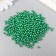 Set of beads "needlework" plastic, diameter 4 mm, 25 g, jade