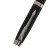 Gift feathers in the leatherette case, black body with silver