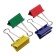 Papers clamps 51 mm, 12 pieces, Devente, metal, mix x 4 colors, cardboard box