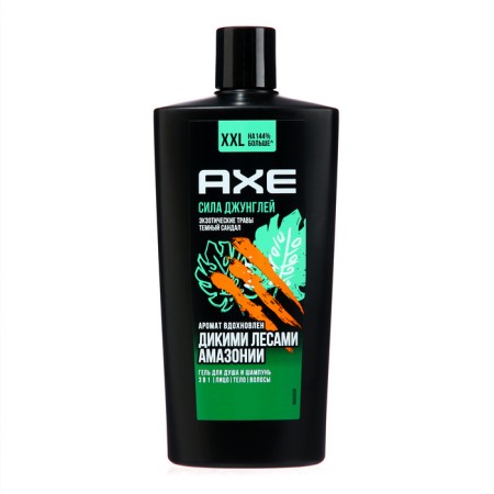 SHAMPUN-GEL SOW AX SHOWER Power Jungle, 610 ml