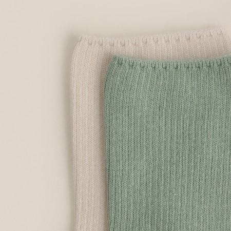 Women's socks SL Home 2 pairs, p. 36-39 (23-25 ​​cm), milk/olive-2